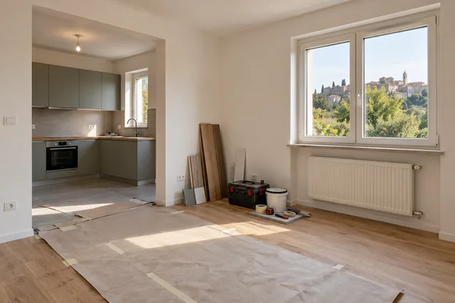 Ilustrativni prikaz završnih radova u apartmanu