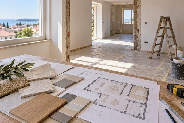 Ilustrativni prikaz planiranja adaptacije apartmana