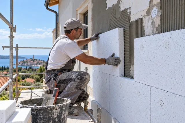 Ugradnja fasadnih izolacijskih ploča