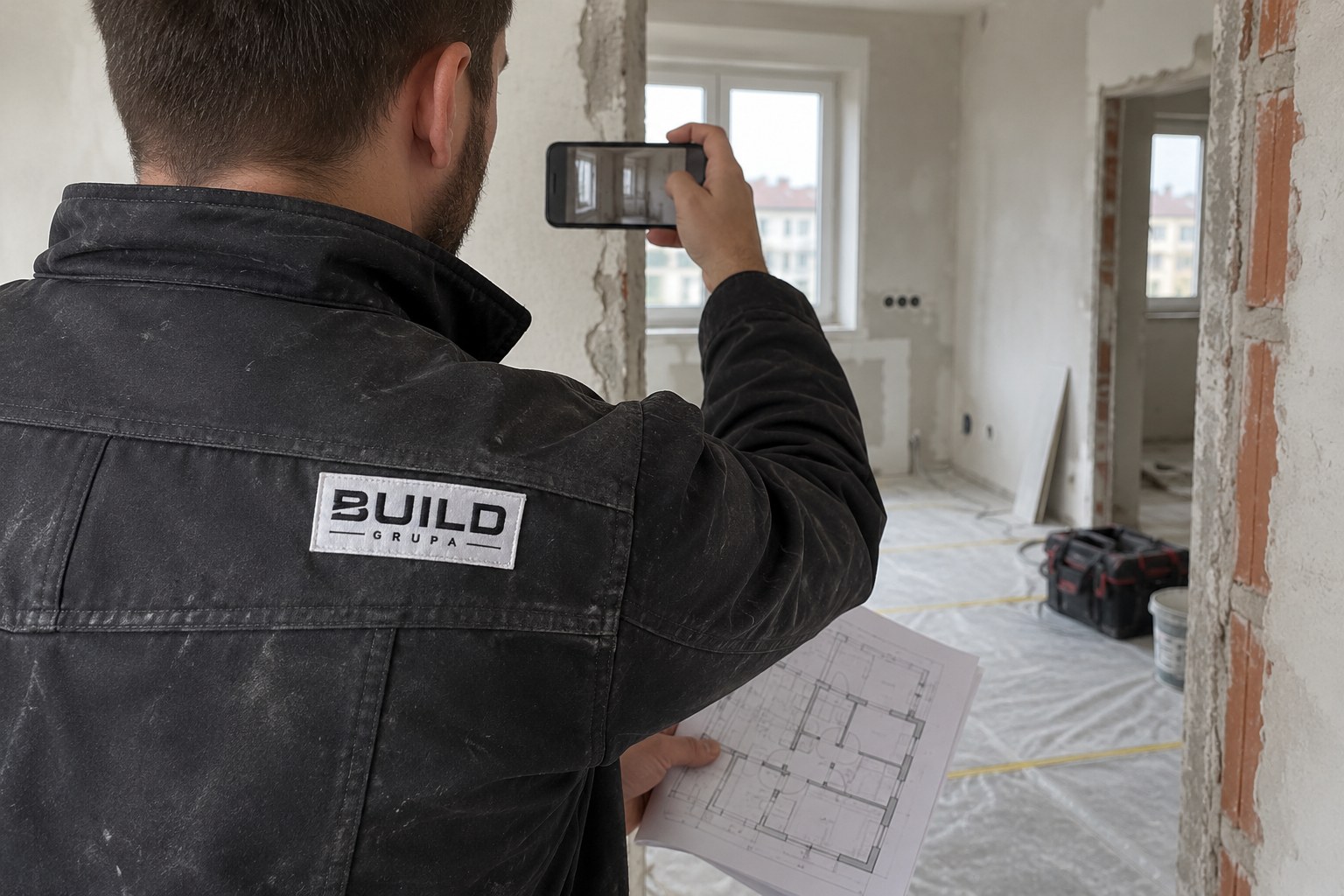 Fotografiranje napretka adaptacije za vlasnika