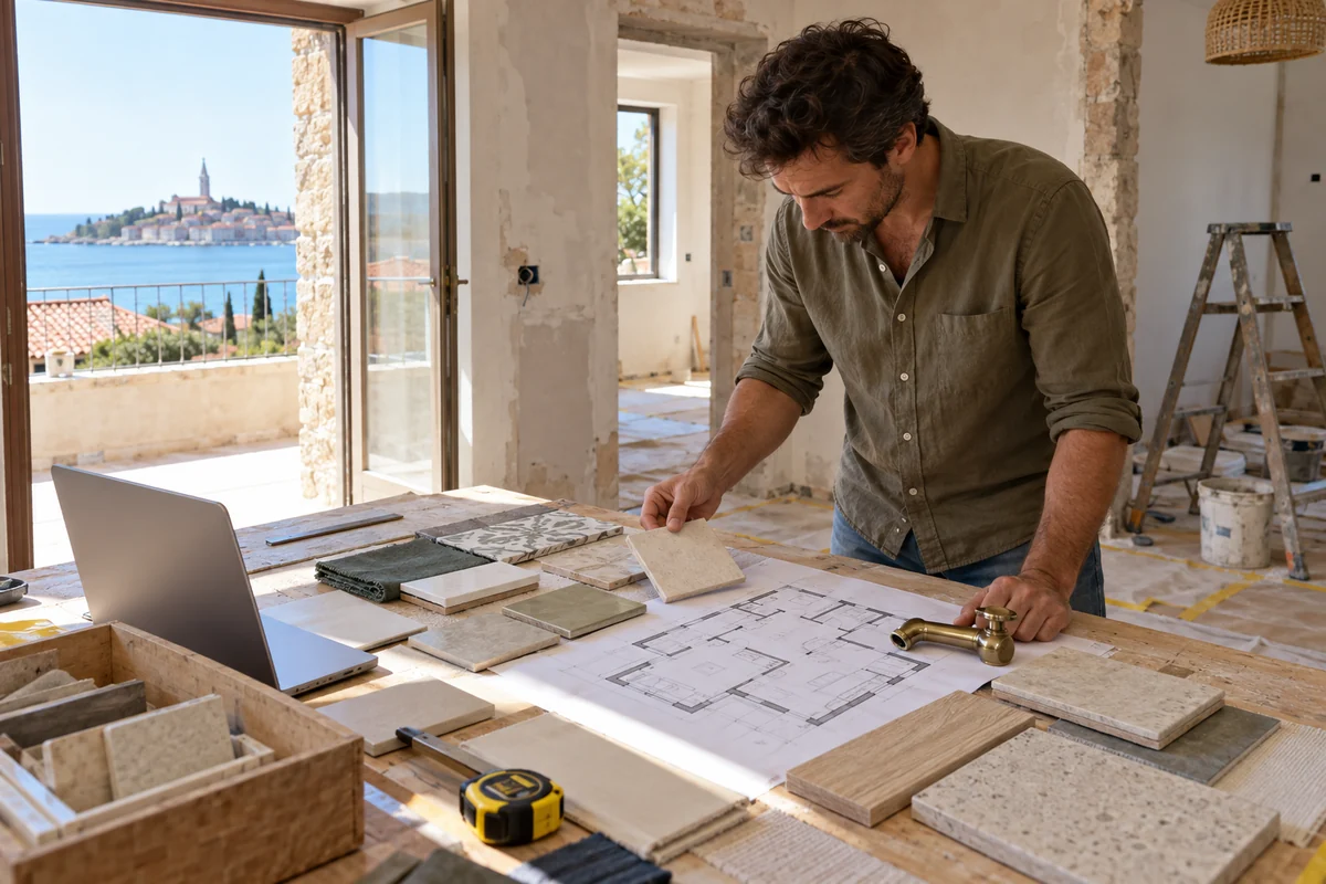 Odabir keramike i opreme prema planu renovacije apartmana