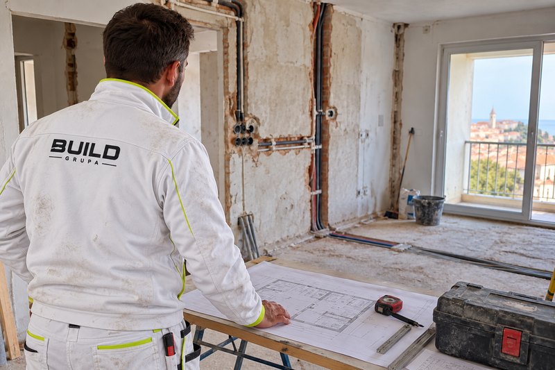 Planiranje redoslijeda adaptacije uz nacrt prostora